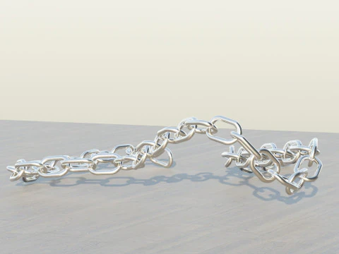 Metal Chain 3D Model