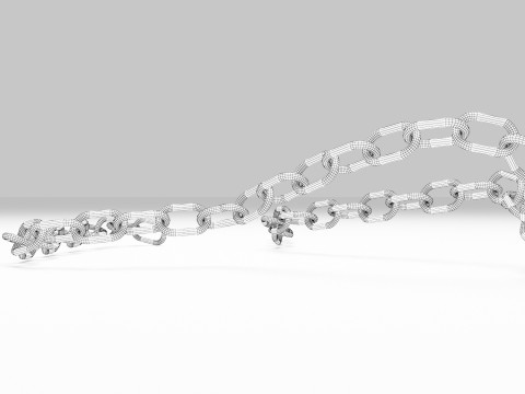 Metal Chain 3D Model