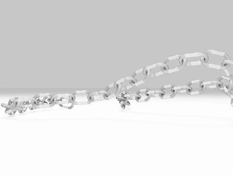 Metal Chain 3D Model