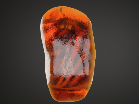 Fossilized Amber 3Dモデル