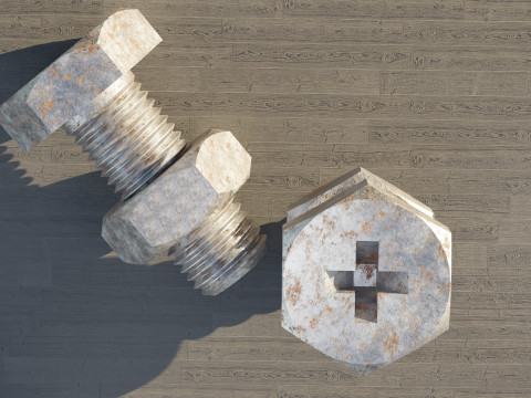 Factory Bolt Modelo 3D
