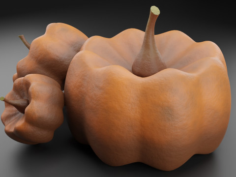Pumpkins Modèle 3D