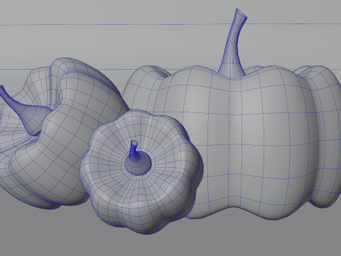 Pumpkins Modèle 3D