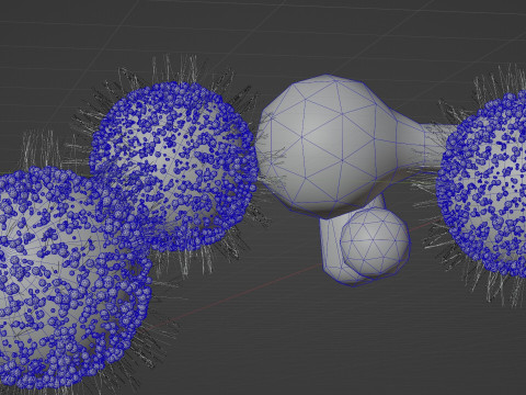Sci-Fi Virus 3D Model