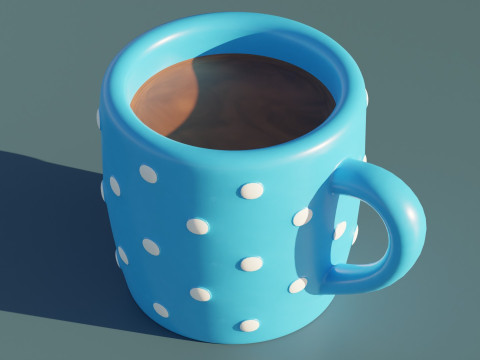 Coffee Mug 3D Модель