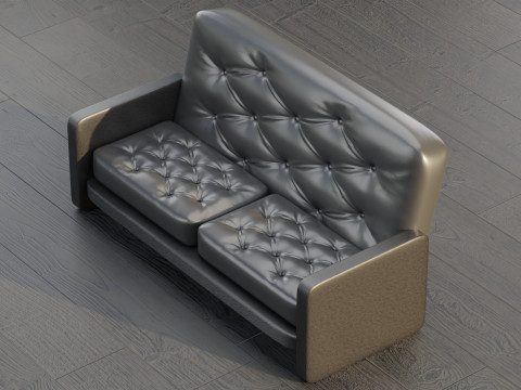 Living Room Sofa 3D मॉडल