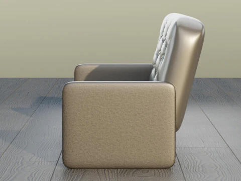 Living Room Sofa 3D Model