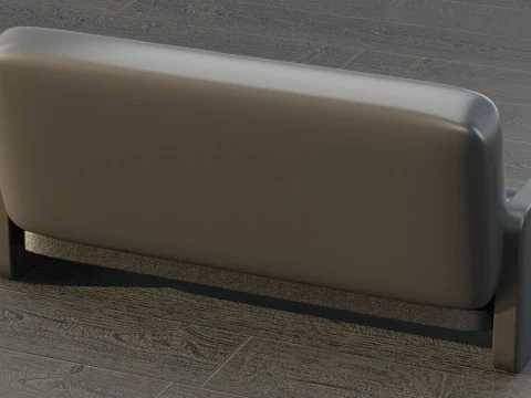 Living Room Sofa 3D Model