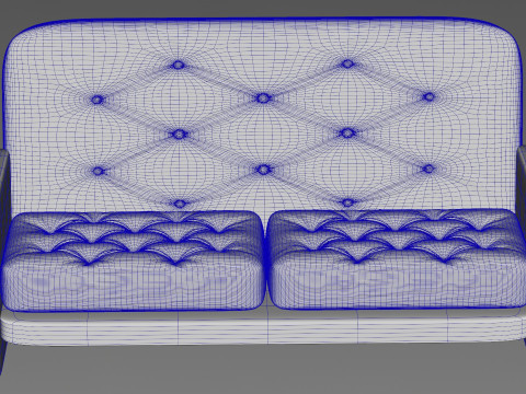 Living Room Sofa 3D मॉडल