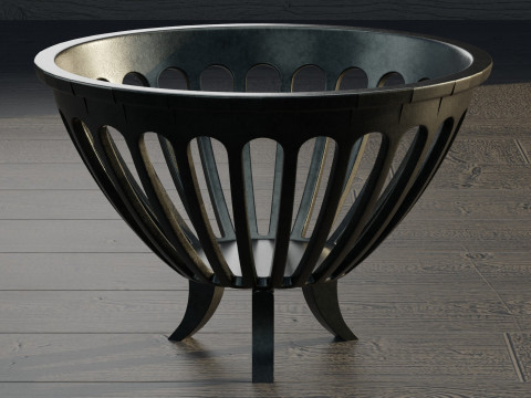 Fire Brazier 3D Model
