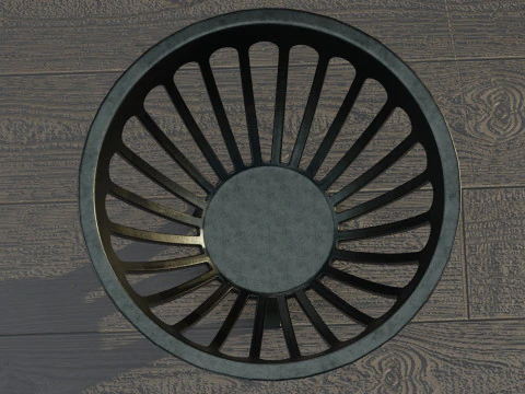 Fire Brazier 3D Model