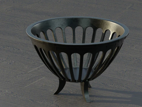 Fire Brazier 3D Model