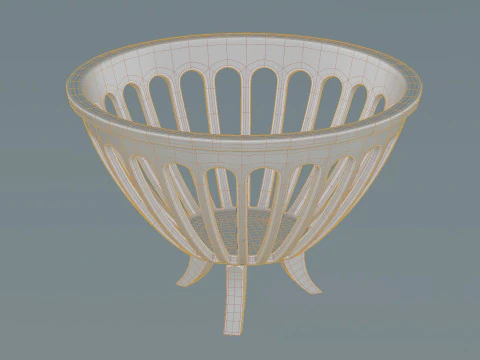 Fire Brazier 3D Model