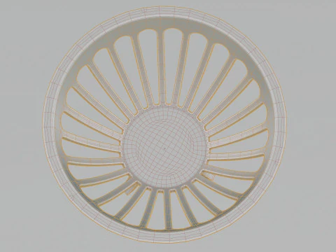 Fire Brazier 3D Model