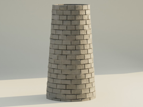 Stone Tower 3D 모델