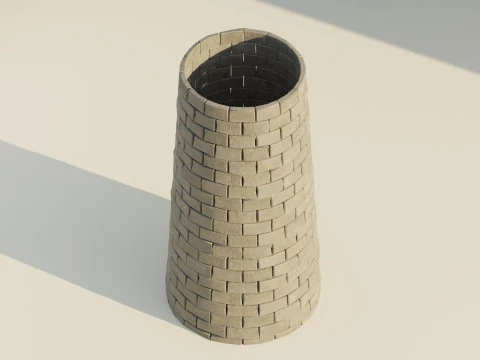 Stone Tower 3D Model