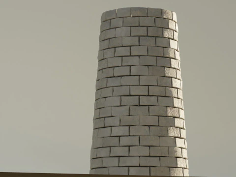 Stone Tower 3D Model