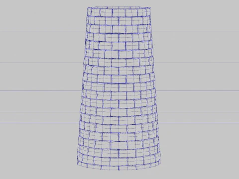 Stone Tower 3D Model