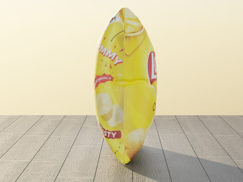 Chip Bag Lays 3D Модель