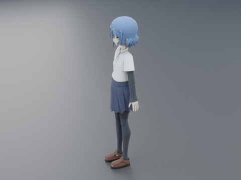 Yamada Ryou - Bocchi The Rock 3Dモデル