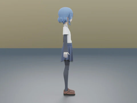Yamada Ryou - Bocchi The Rock 3D Model