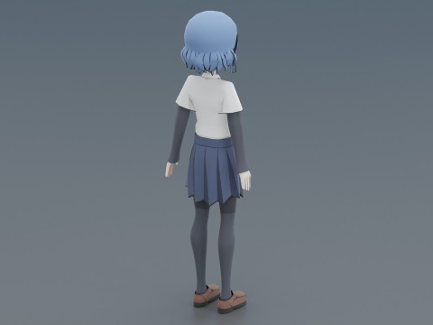 Yamada Ryou - Bocchi The Rock 3Dモデル