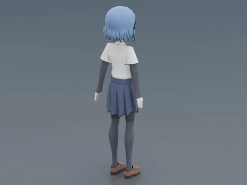 Yamada Ryou - Bocchi The Rock 3D Model