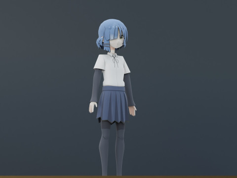 Yamada Ryou - Bocchi The Rock 3Dモデル