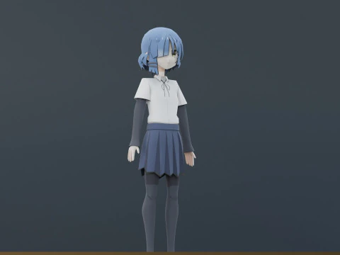 Yamada Ryou - Bocchi The Rock 3D Model