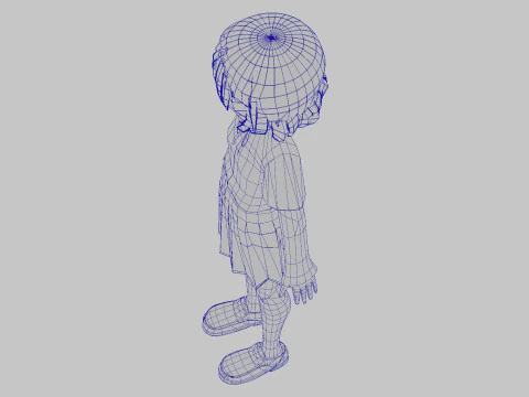 Yamada Ryou - Bocchi The Rock 3D Model