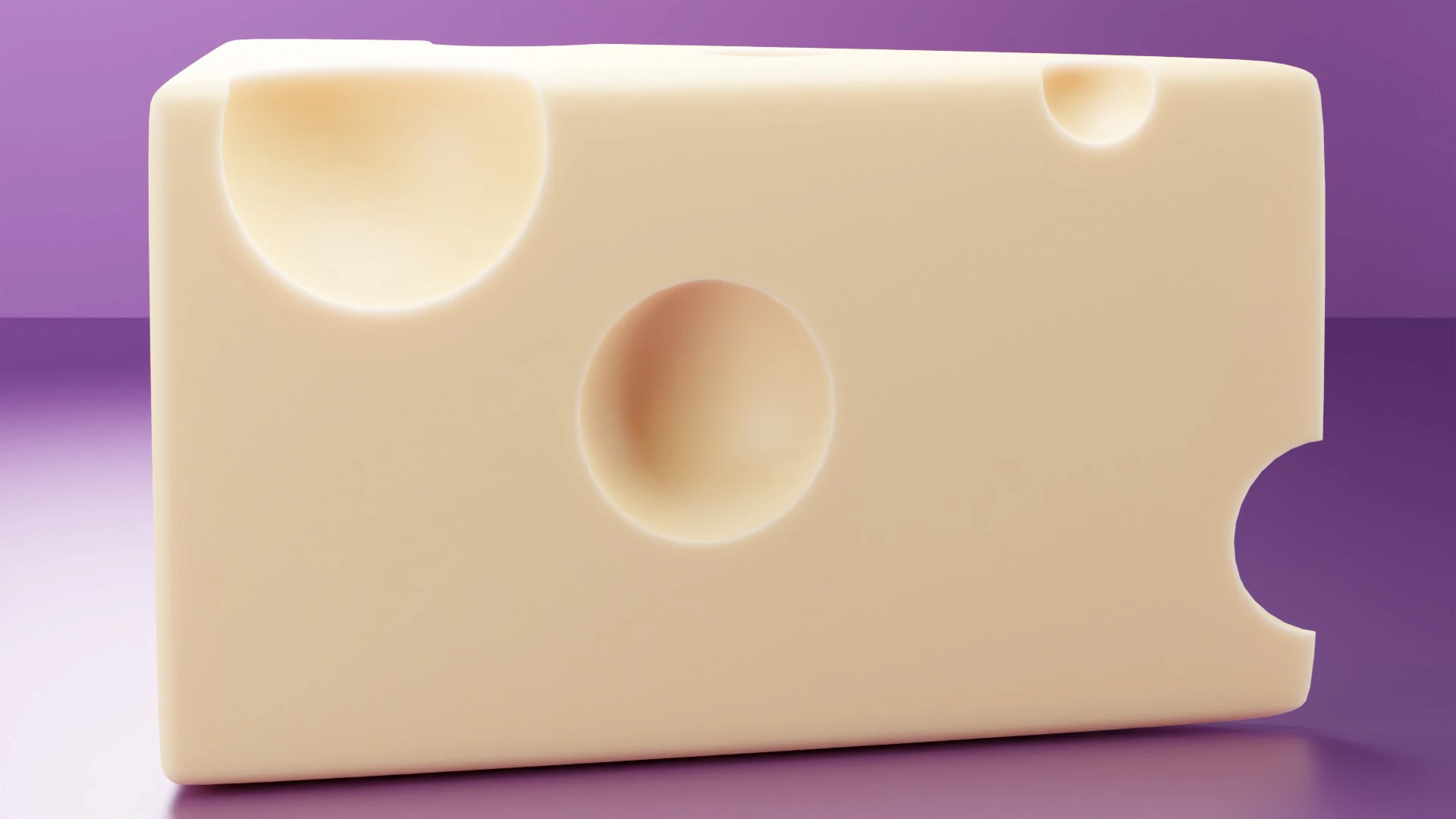 Cheese Slices 3D Model .c4d .max .obj .3ds .fbx .stl .blend 