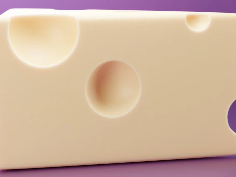 Rebanadas de Queso Modelo 3D