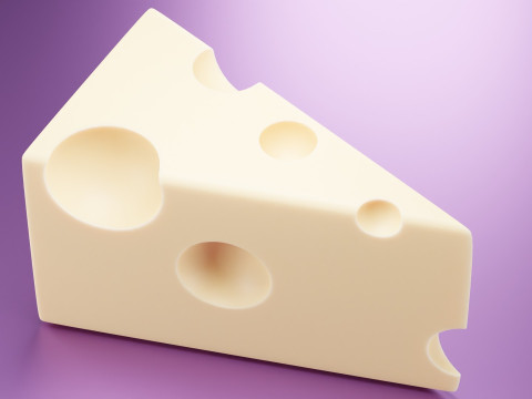 Cheese Slices 3D-Modell