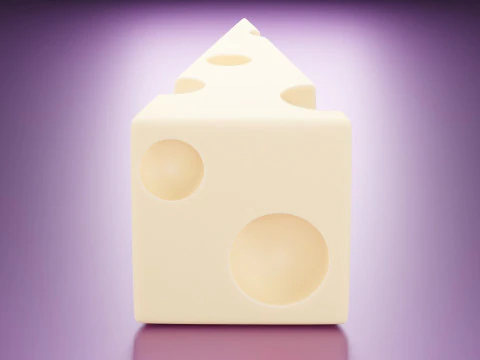 Cheese Slices 3D Model