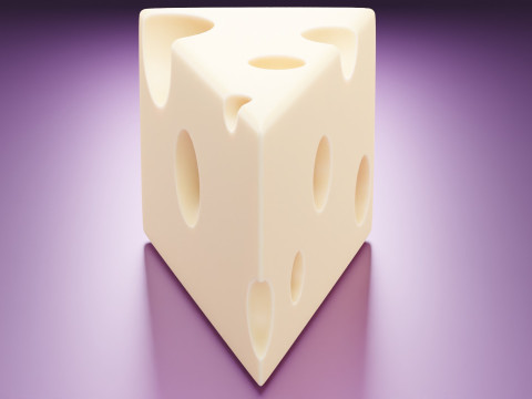 Cheese Slices 3D-Modell
