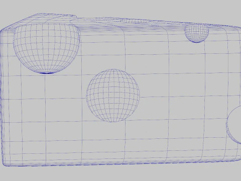 Cheese Slices 3D Model
