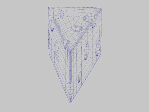 Cheese Slices 3D Model