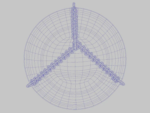 Подвесной плантатор 3D Модель