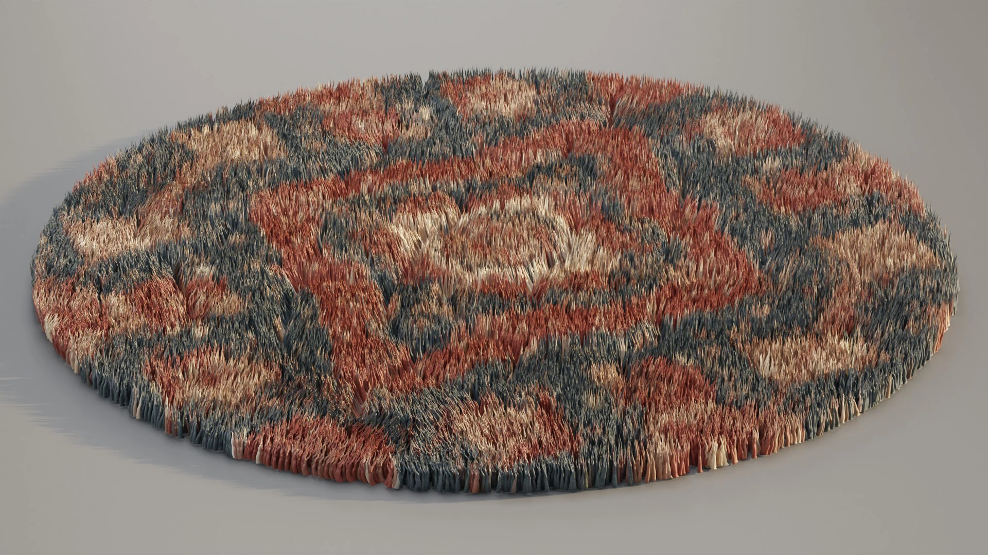 Alfombra persa Modelo 3D .c4d .max .obj .3ds .fbx .stl .blend 