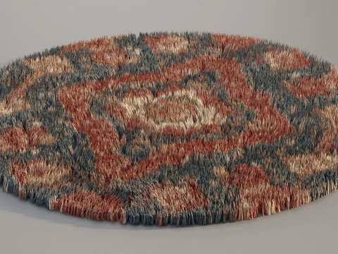 Перський килим 3D Модель