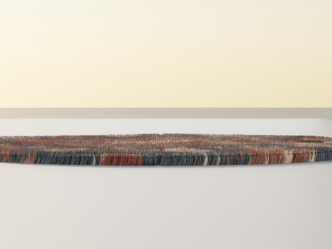 Persian Carpet 3D 模型