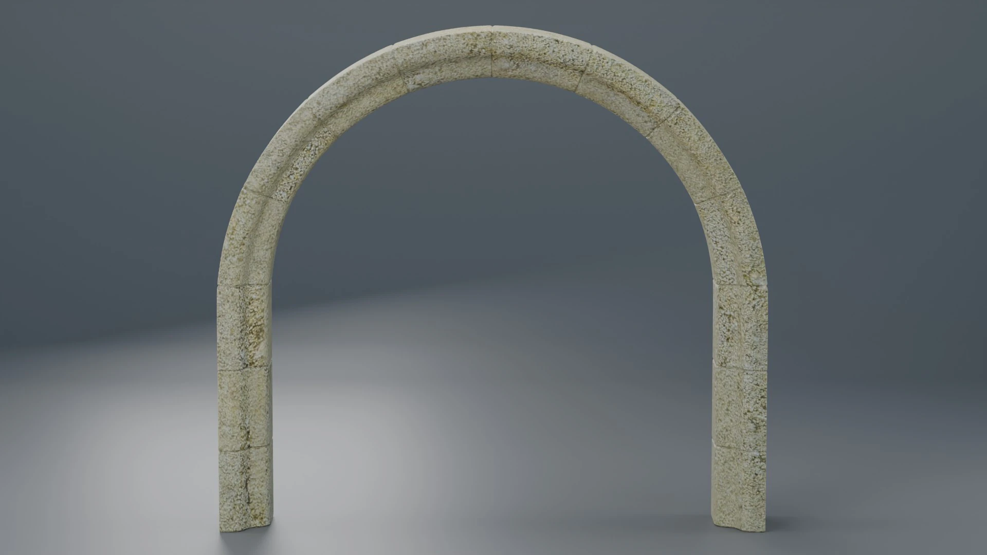 Roman Gate 3D Model .c4d .max .obj .3ds .fbx .stl .blend 