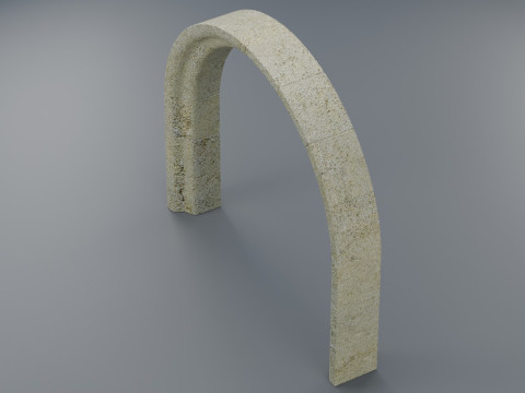 Roman Gate 3D मॉडल