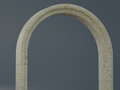 Roman Gate 3D मॉडल