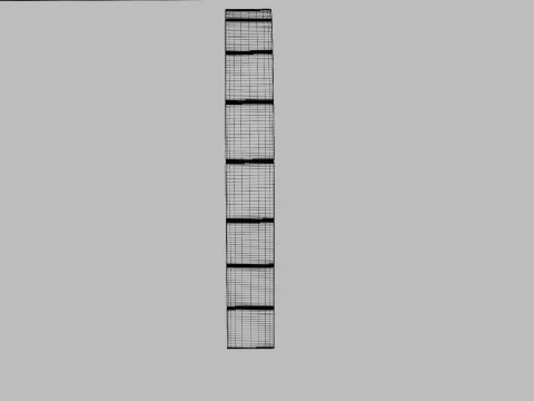 Roman Gate 3D Model
