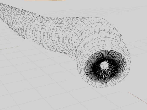 Dune Sandworm 3D Model
