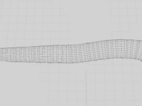 Dune Sandworm 3D Model