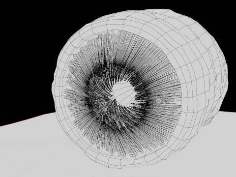 Dune Sandworm 3D Model