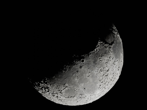 Realistic Moon Model 3D