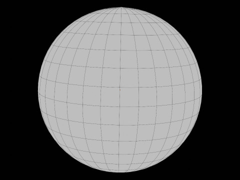 Realistic Moon Model 3D